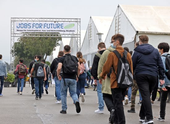 Nichts wie hin: Die Messe Jobs for Future berät rund um Ausbildung, Studium und Beruf. Foto: Jobs for Future