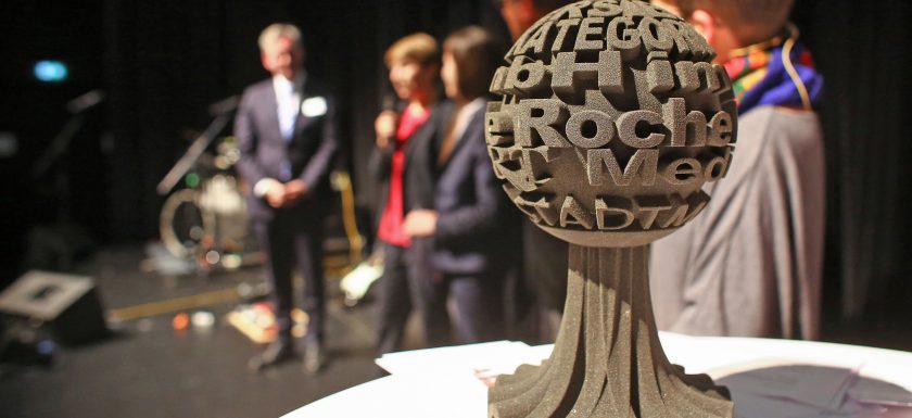 Renommierter Start-up-Preis: Der MEXI ist mit 10.000 Euro dotiert. Foto: Stadt Mannheim / Proßwitz